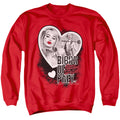 Birds of Prey Heart Harley Crewneck Sweatshirt