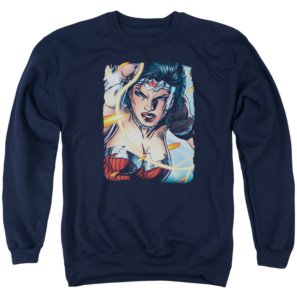 Justice League Scowl Crewneck Sweatshirt
