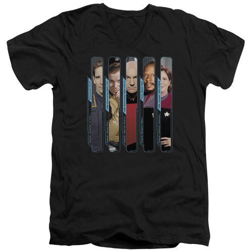 Star Trek The Captains V-Neck T-Shirt