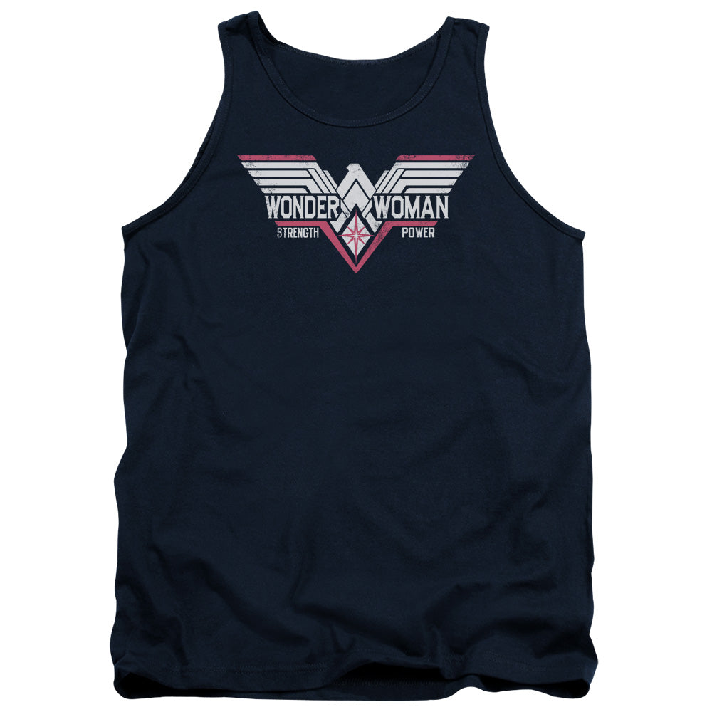 Batman v Superman Thunder Logo Tank Top