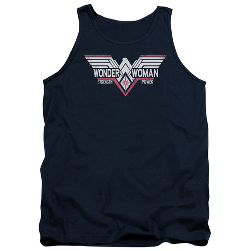 Batman v Superman Thunder Logo Tank Top
