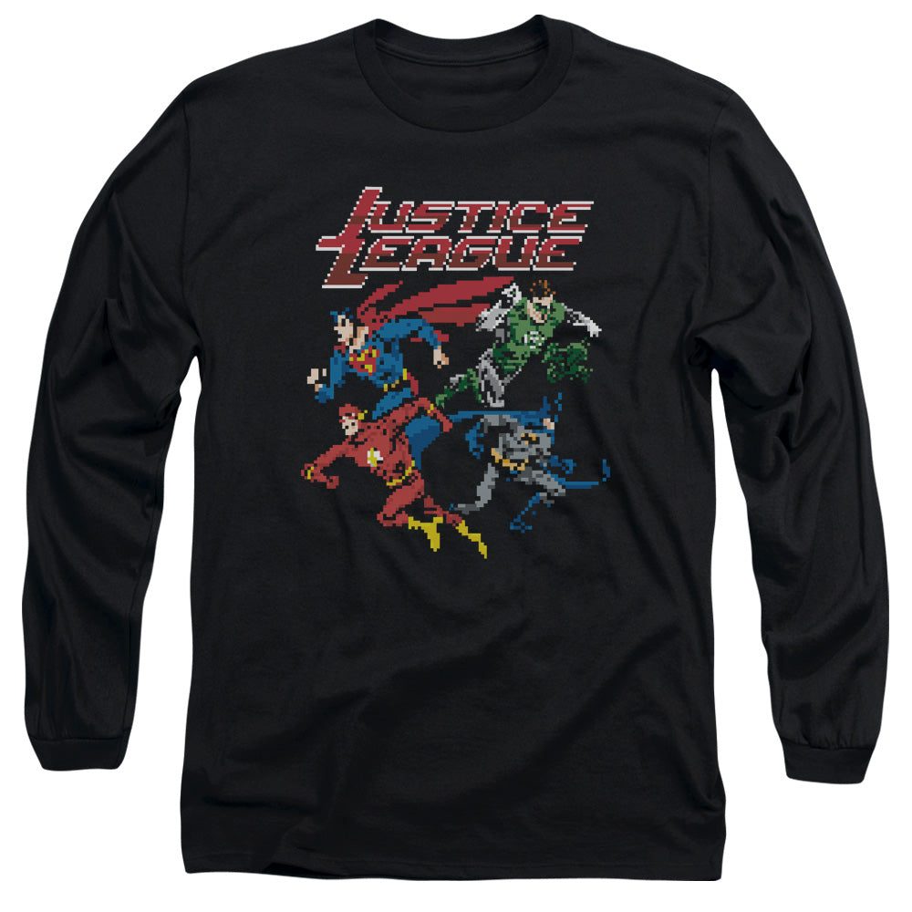 Justice League Pixel League Long Sleeve T-Shirt