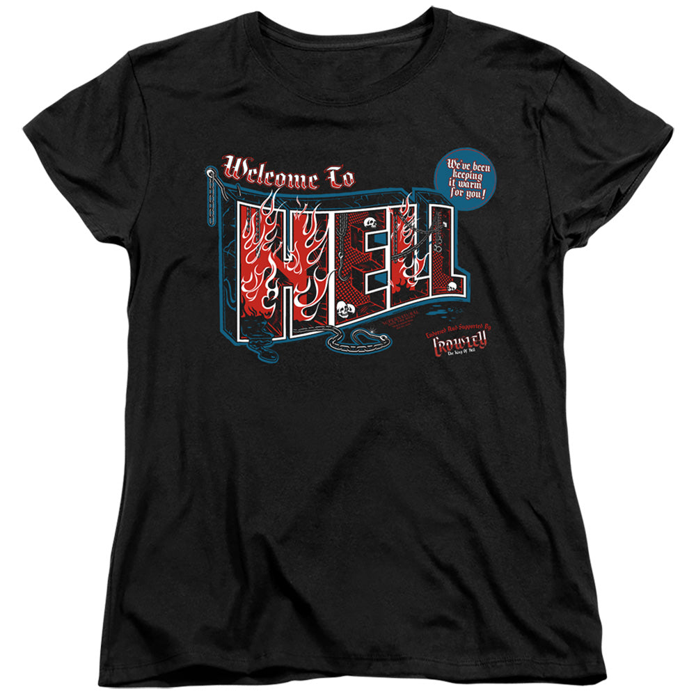 Supernatural Welcome to Hell Womens T-Shirt