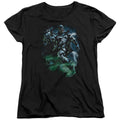 Green Lantern Black Lantern Batman Womens T-Shirt