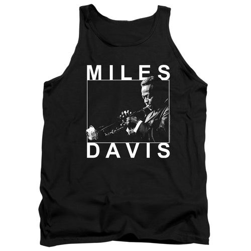 Miles Davis Monochrome Tank Top