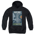 Star Trek Encounter at Farpoint Part One Black Youth Hoodie