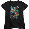 Justice League Jl Assemble Womens T-Shirt