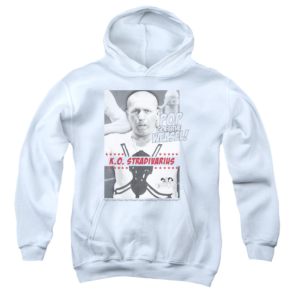 The Three Stooges Pop Goes the Weasel Youth Hoodie