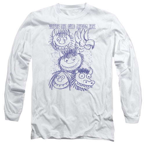 Where the Wild Things Are Wild Things Sketch Long Sleeve T-Shirt