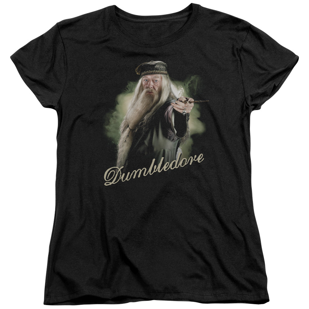 Harry Potter Dumbledore Wand Womens T-Shirt