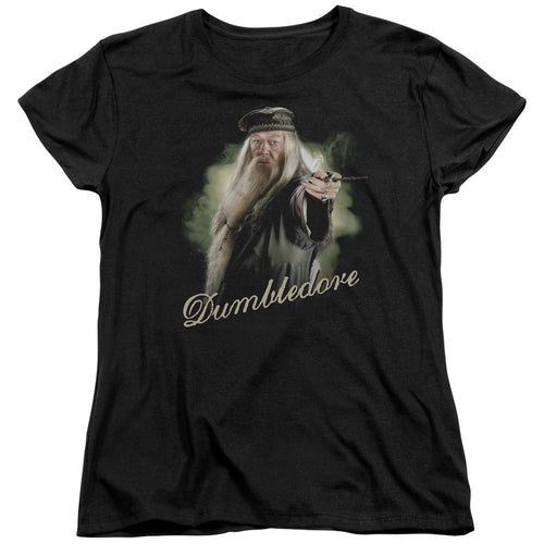 Harry Potter Dumbledore Wand Womens T-Shirt