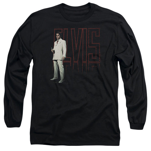 Elvis Presley White Suit Long Sleeve T-Shirt