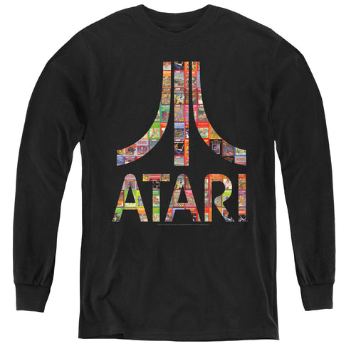 Atari Box Art Youth Long Sleeve T-Shirt