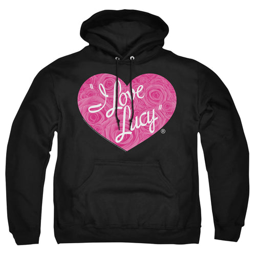 I Love Lucy Floral Logo Pullover Hoodie