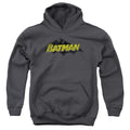 Batman Classic Comic Logo Youth Hoodie