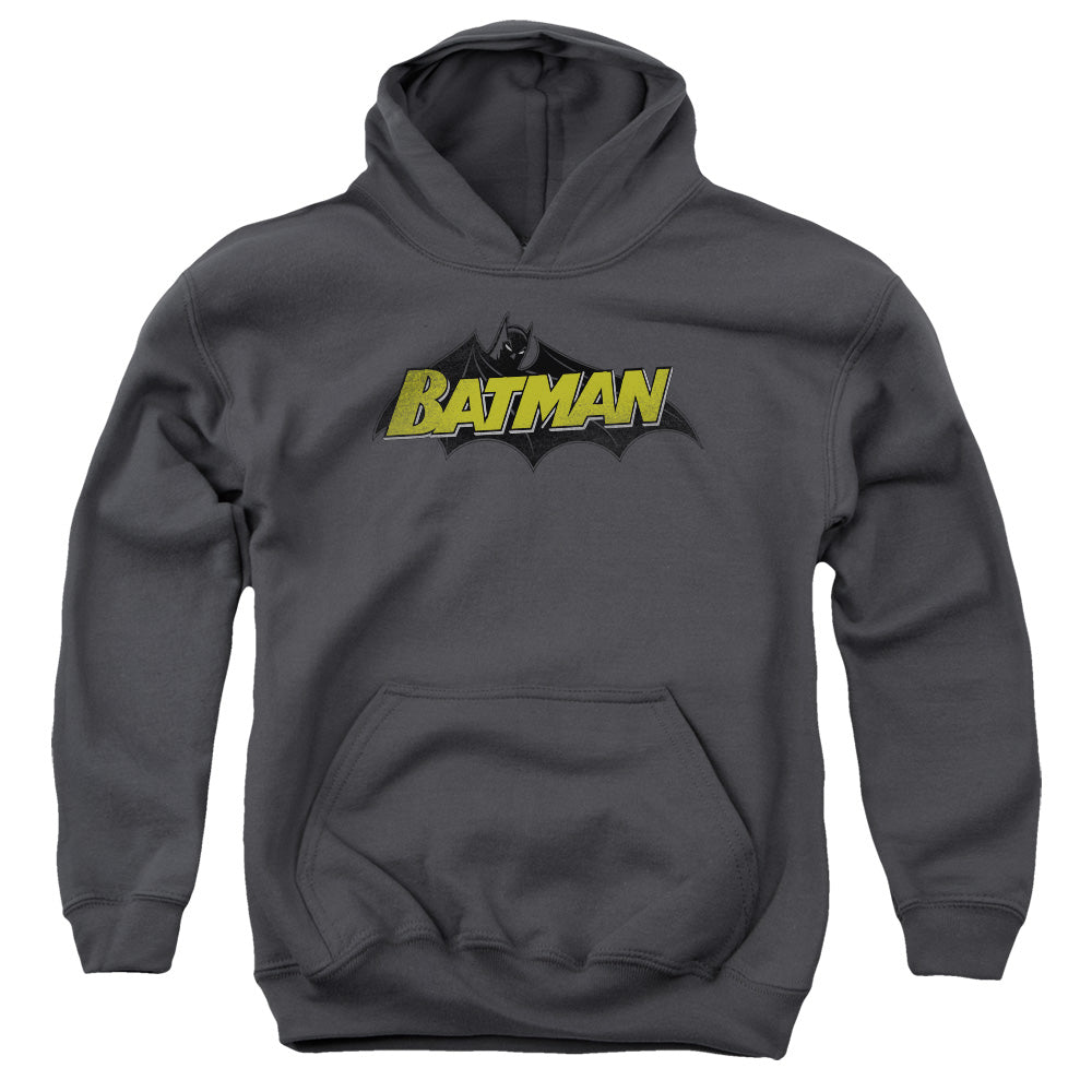 Batman Classic Comic Logo Youth Hoodie