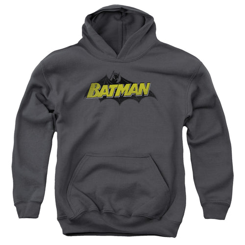 Batman Classic Comic Logo Youth Hoodie