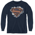 Superman Storm Cloud Supes Youth Long Sleeve T-Shirt