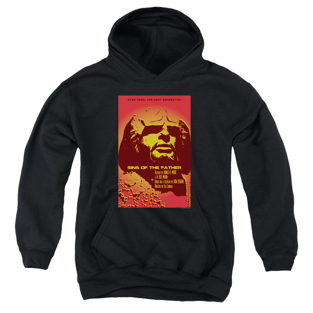 Star Trek Sins of the Father Black Youth Hoodie
