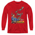 Superman Breaking Chains Youth Long Sleeve T-Shirt