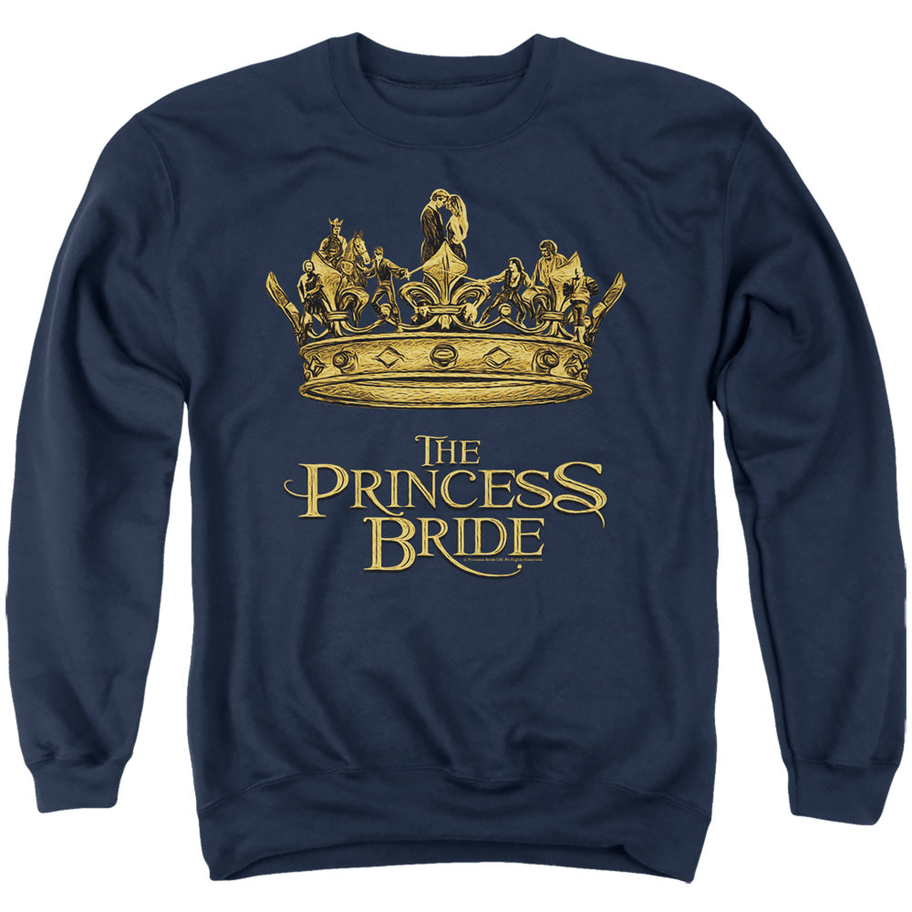 The Princess Bride Crown Navy Crewneck Sweatshirt