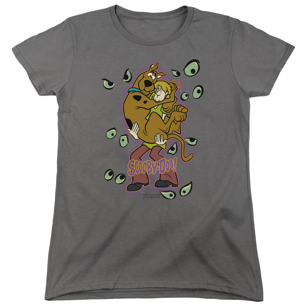 Scooby-Doo Being Watched Womens T-Shirt