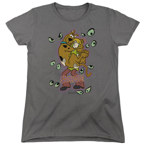 Scooby-Doo Being Watched Womens T-Shirt