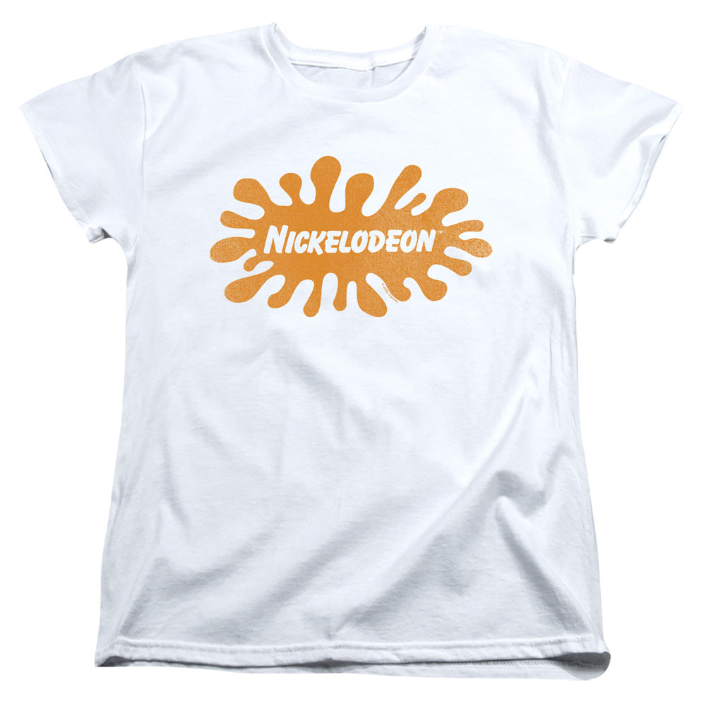 Nickelodeon Retro Splat Logo Womens T-Shirt
