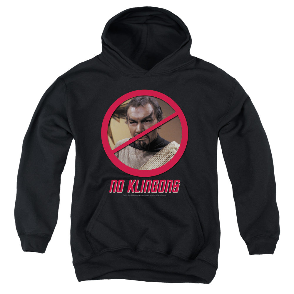 Star Trek No Klingons Youth Hoodie