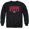 Ferris Bueller's Day Off Leisure Rules Crewneck Sweatshirt