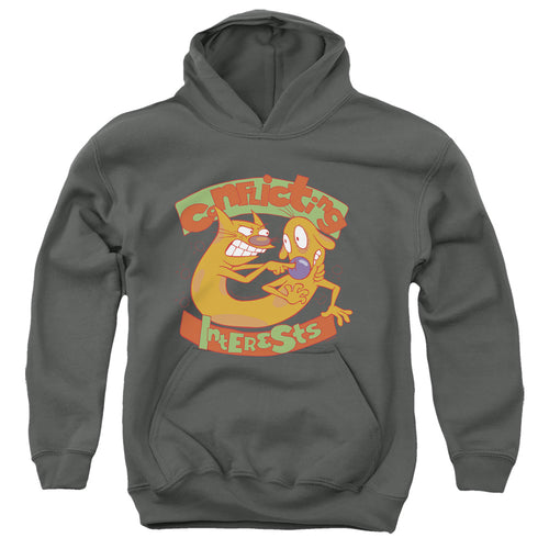 CatDog Conflicting Interests Youth Hoodie