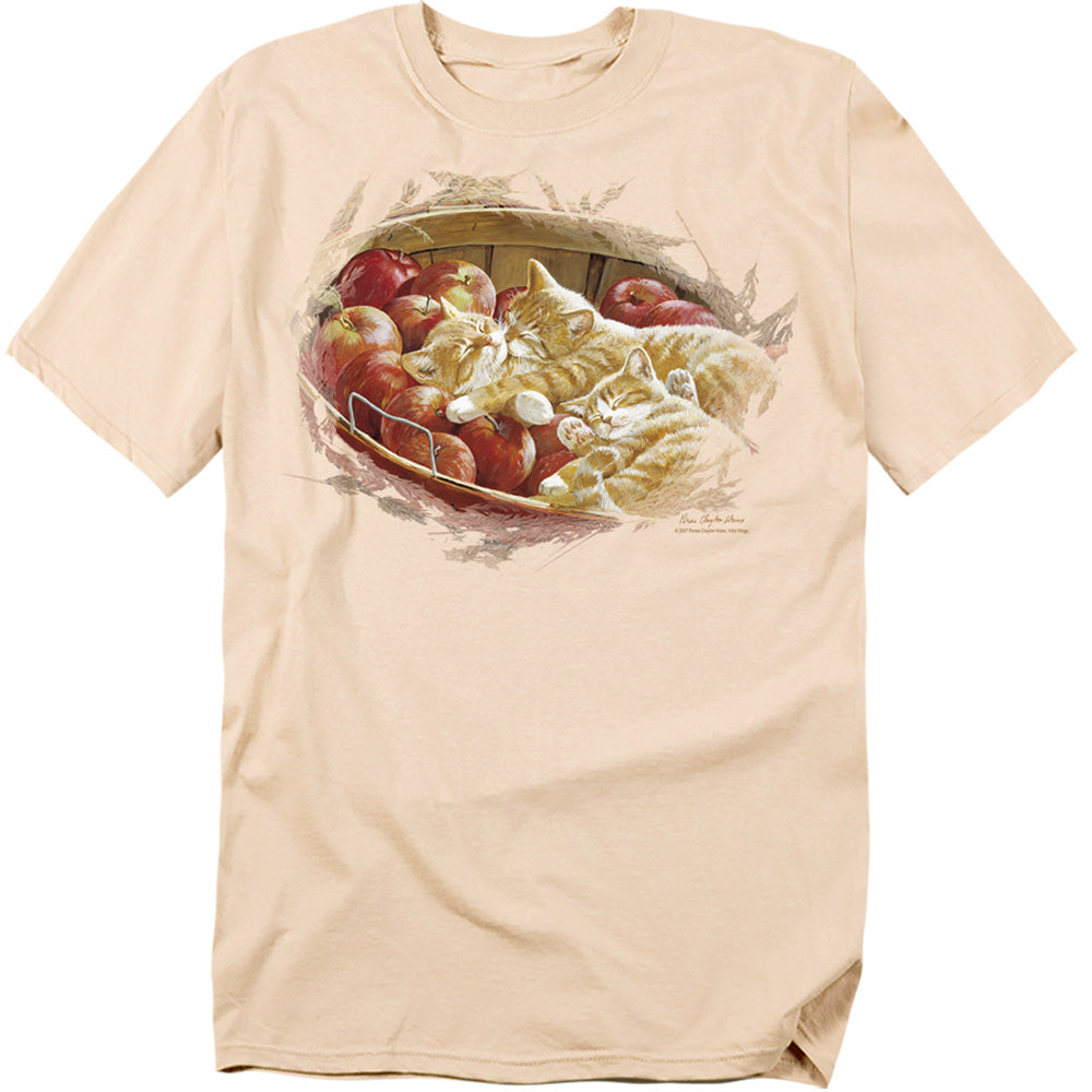 Wild Wings Apples and Oranges Kittens T-Shirt