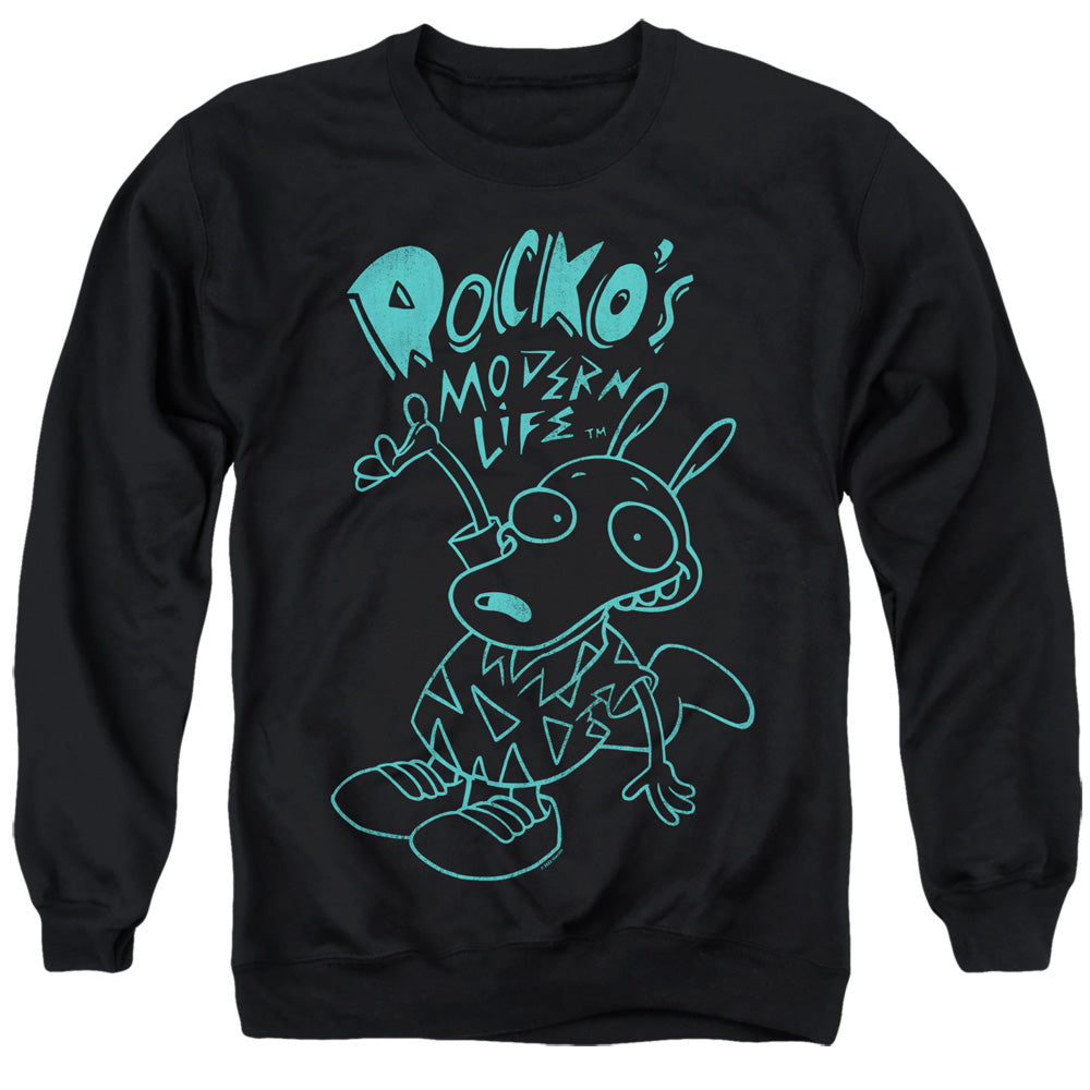 Rocko's Modern Life Neon Crewneck Sweatshirt
