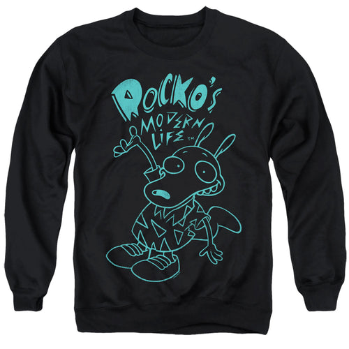 Rocko's Modern Life Neon Crewneck Sweatshirt
