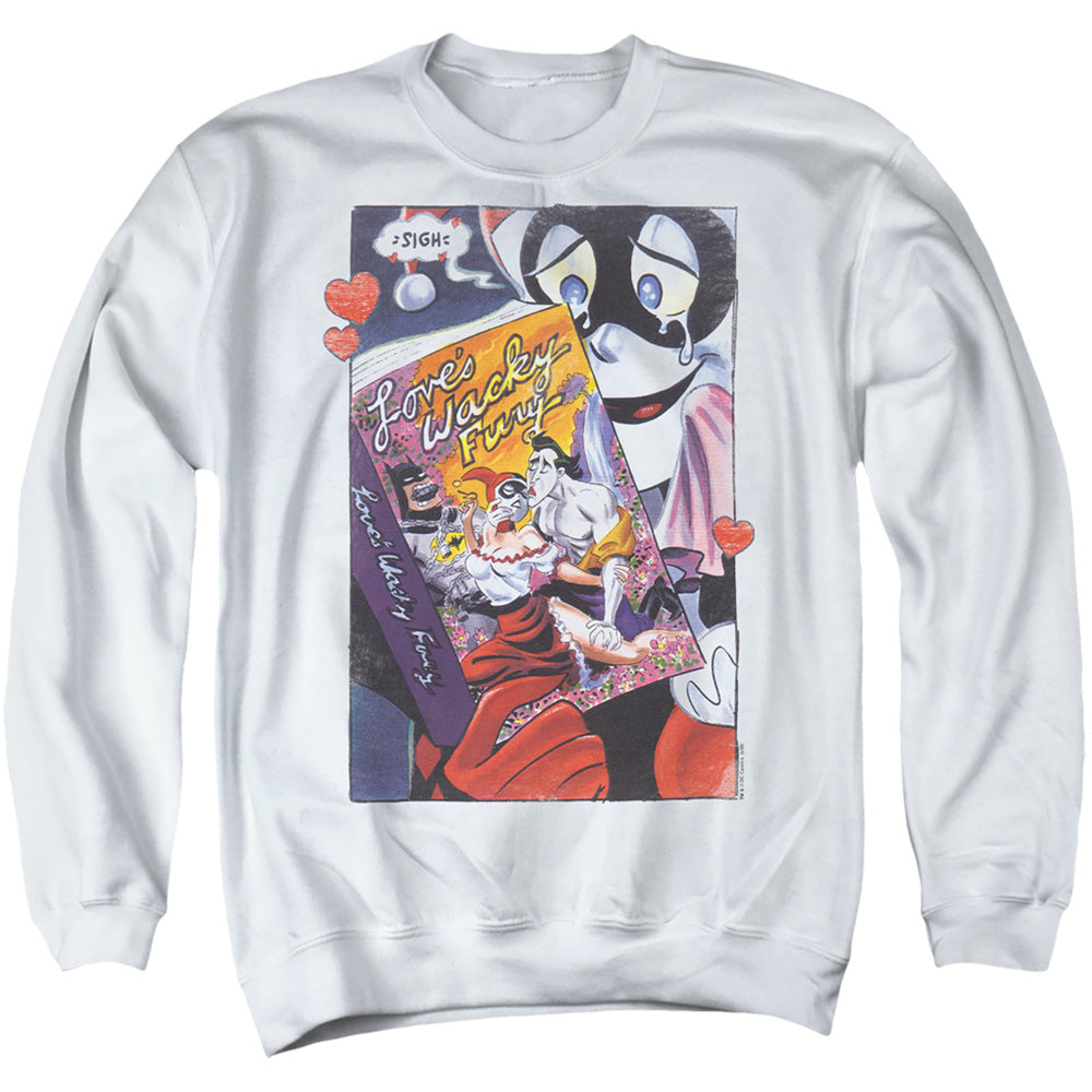 Batman Loves Wacky Fury Crewneck Sweatshirt
