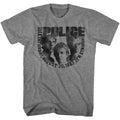 Vintage The Police t-shirt in graphite heather