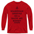 Monopoly Lifestyle vs Budget Youth Long Sleeve T-Shirt