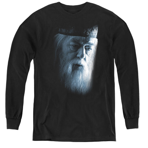 Harry Potter Dumbledore Face Youth Long Sleeve T-Shirt