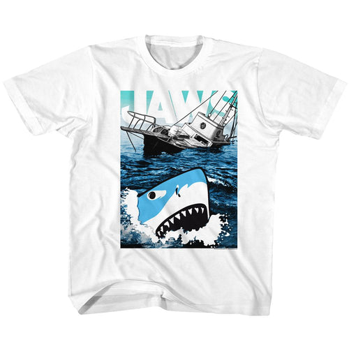 Jaws Cartoon Sharko Youth/Toddler T-Shirt