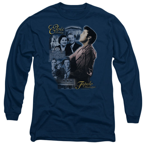 Elvis Presley Tupelo Long Sleeve T-Shirt