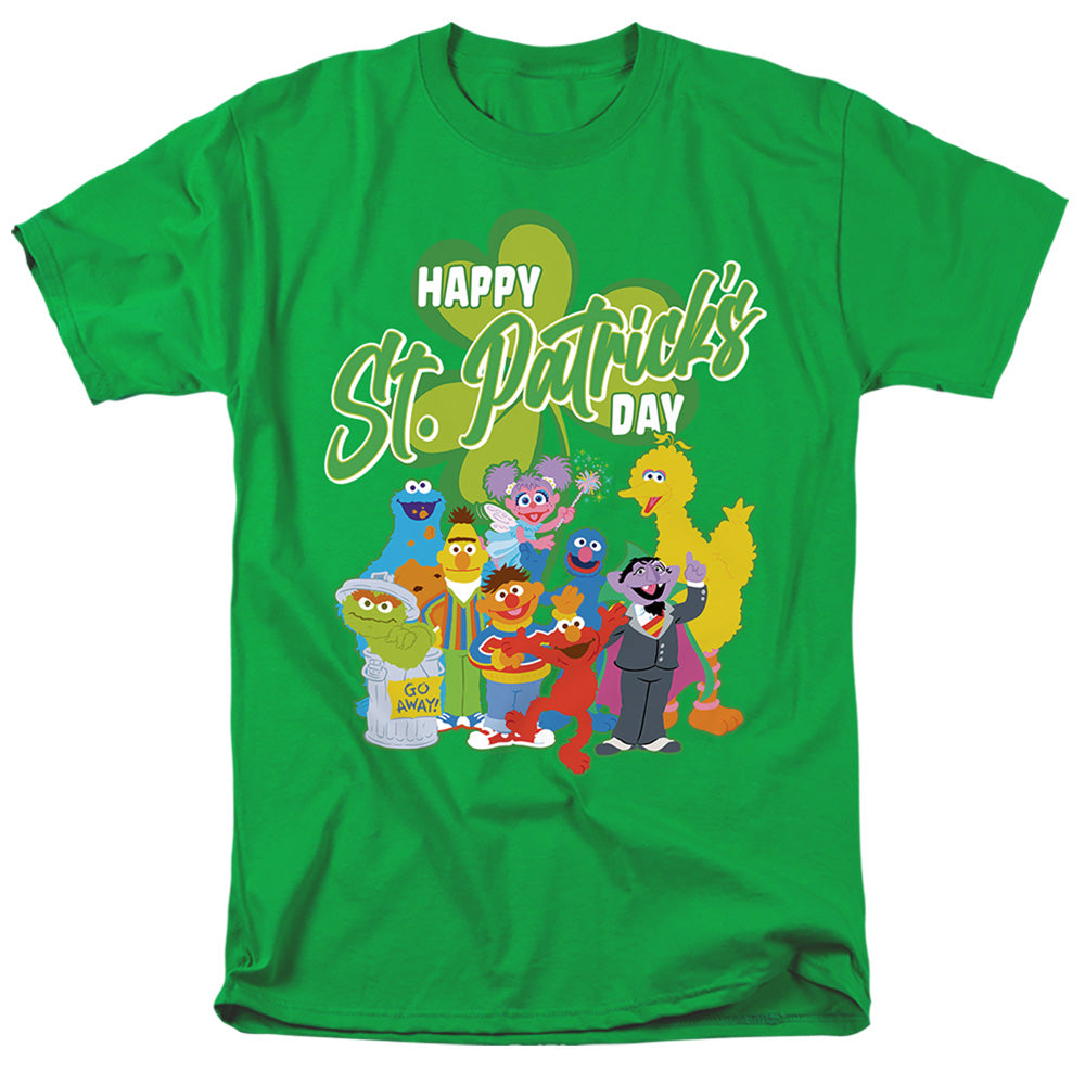 Sesame Street St. Patrick's Day Big Bird Elmo Cookie Monster T-Shirt