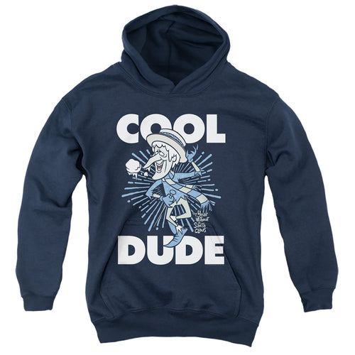 The Year Without a Santa Claus Cool Dude Navy Youth Hoodie