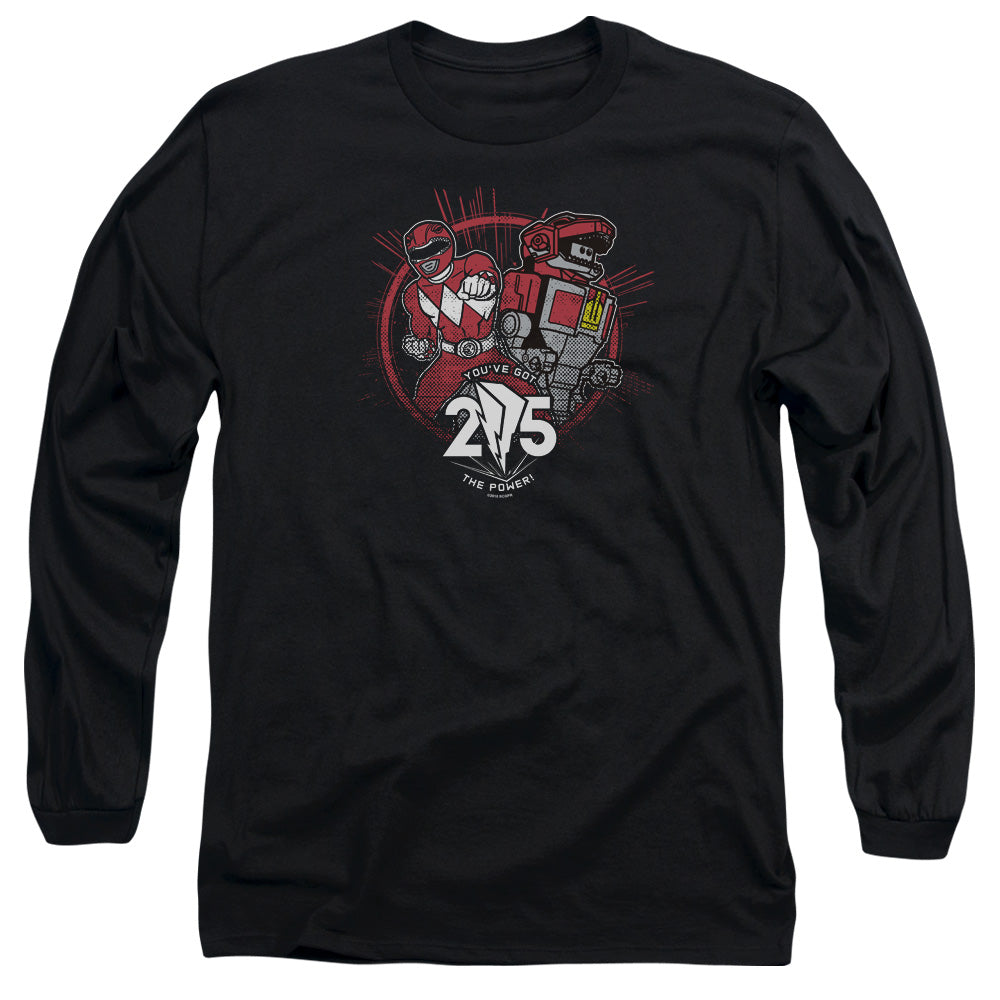 Mighty Morphin Power Rangers Red 25 Long Sleeve T-Shirt