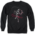 Batman Kitten With A Whip Crewneck Sweatshirt
