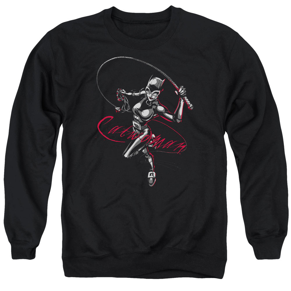 Batman Kitten With A Whip Crewneck Sweatshirt
