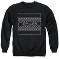 Honda Rebel Checkers Grey Crewneck Sweatshirt