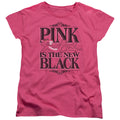 Pink Panther The New Black Womens T-Shirt