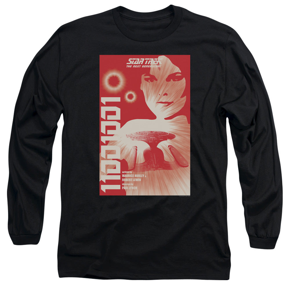 Star Trek 11001001 Black Long Sleeve T-Shirt