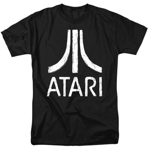 Atari Rough Logo Black T-Shirt