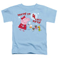 Peppa Pig Hooray I'M 4 Birthday Youth/Toddler T-Shirt